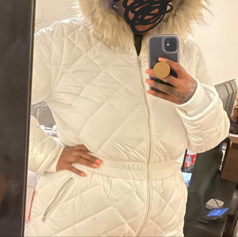 Ivory Snowsuit